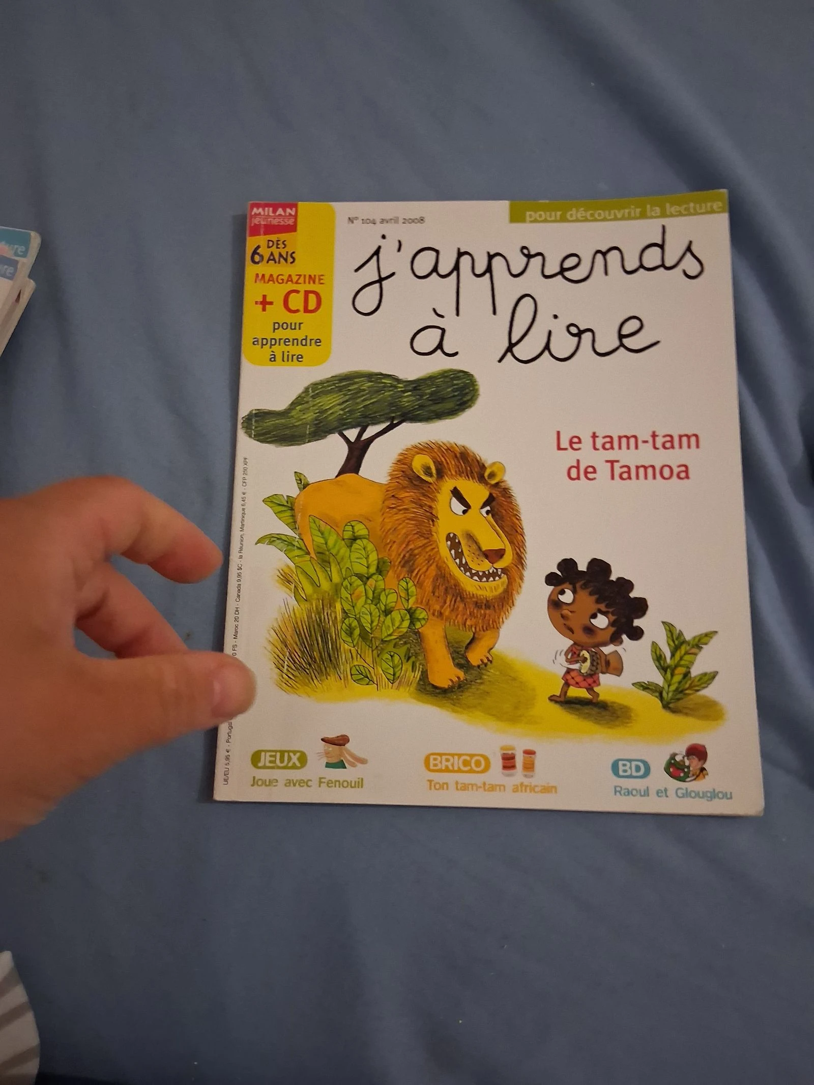 J'apprends à lire le tam-tam de tamoa